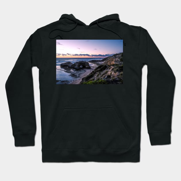 London Bridge, Portsea, Mornington Peninsula, Victoria, Australia Hoodie by VickiWalsh